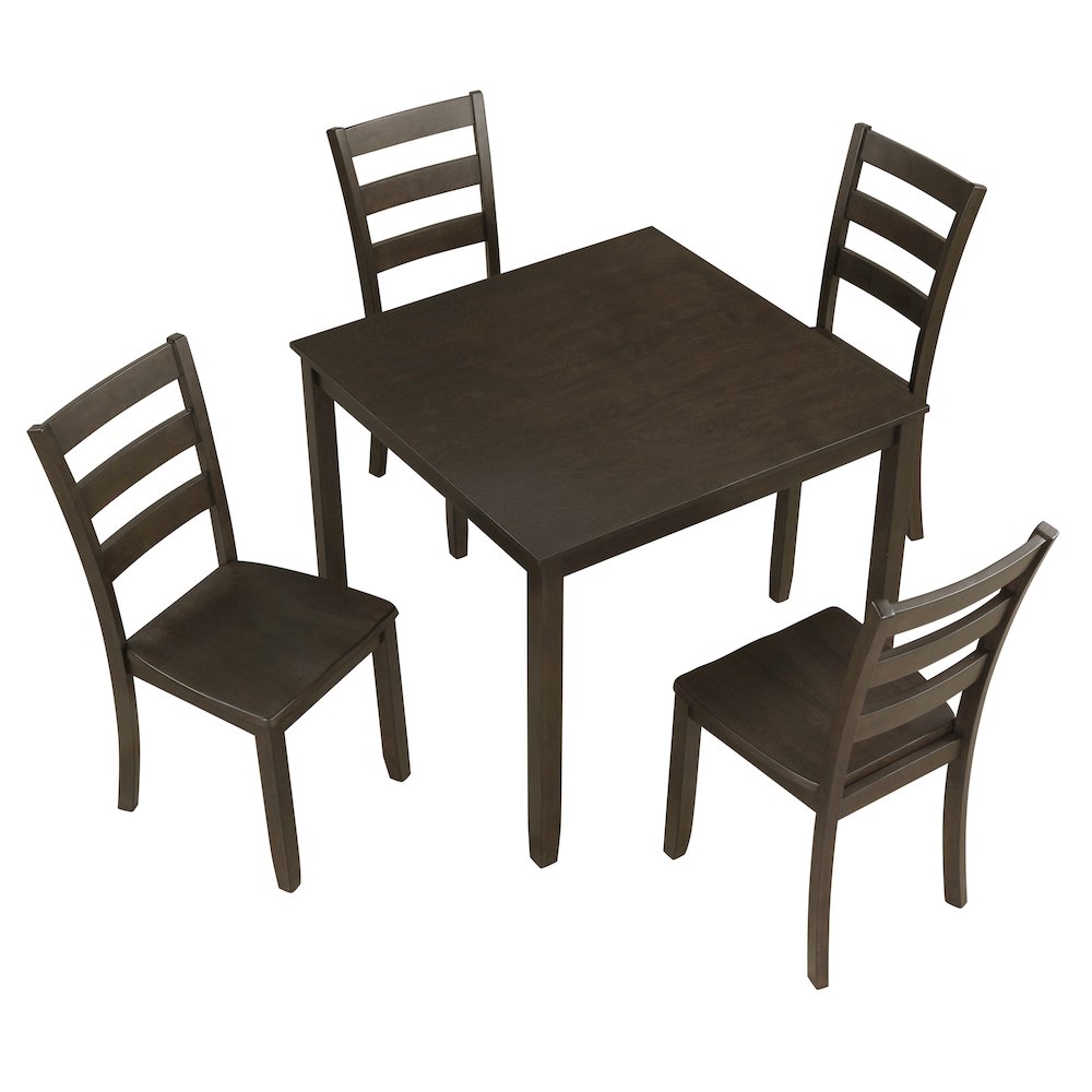 Furniture of America Antely 5-piece Dining Table Set. Picture 3