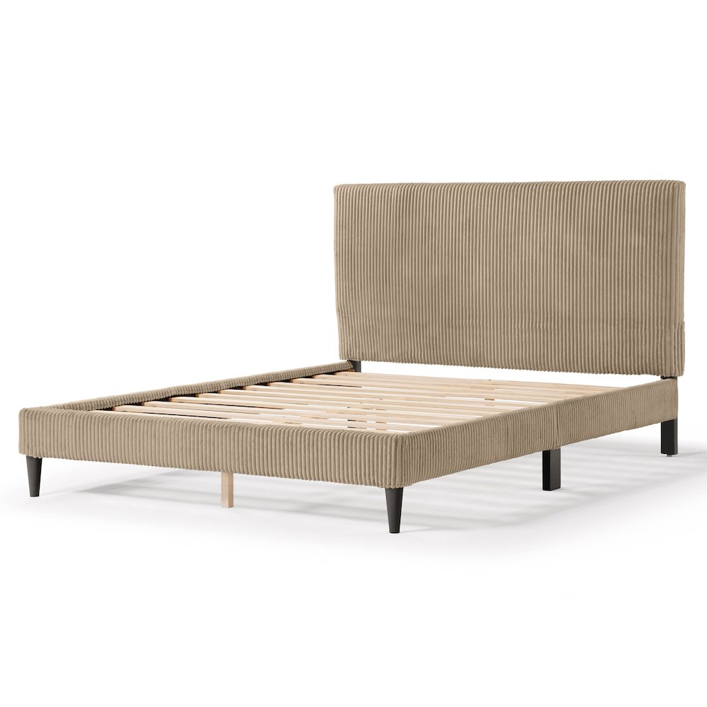 Furniture of America Turnney Upholstered Bed. Picture 1