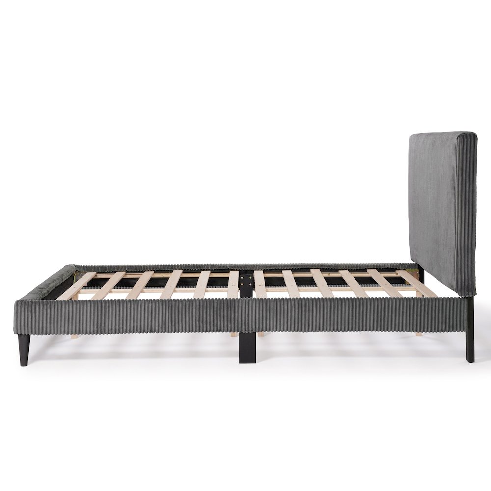 Furniture of America Turnney Upholstered Bed. Picture 3