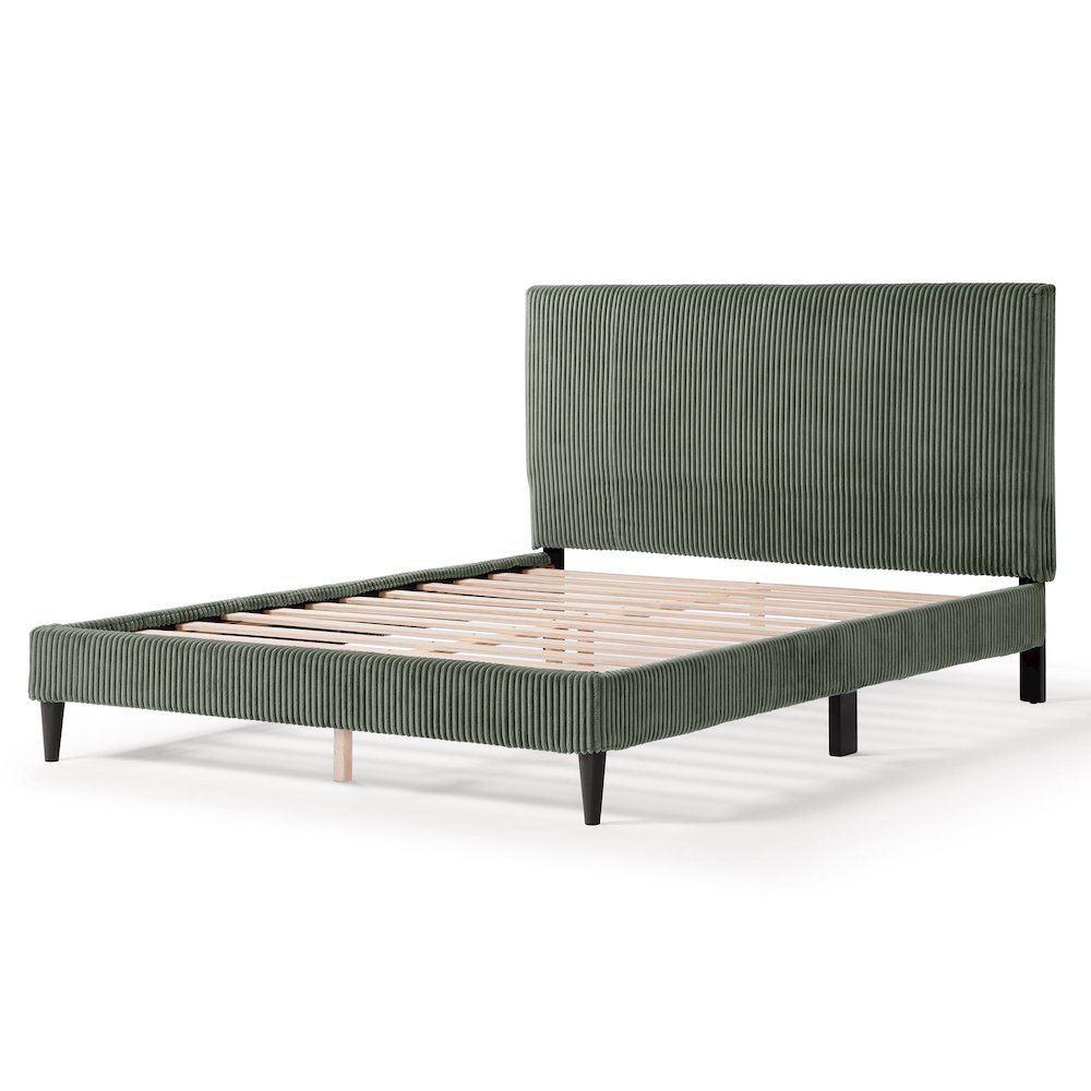 Furniture of America Turnney Upholstered Bed. Picture 1