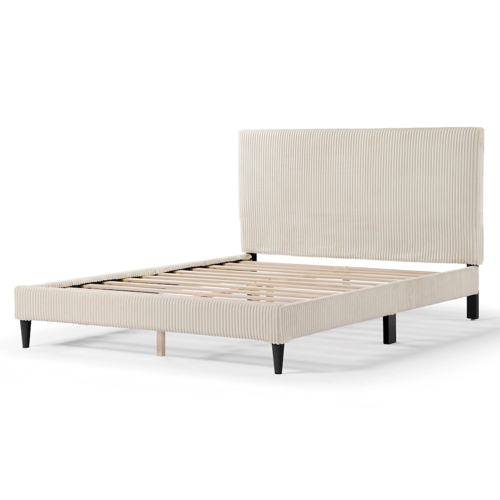 Furniture of America Turnney Upholstered Bed. Picture 1