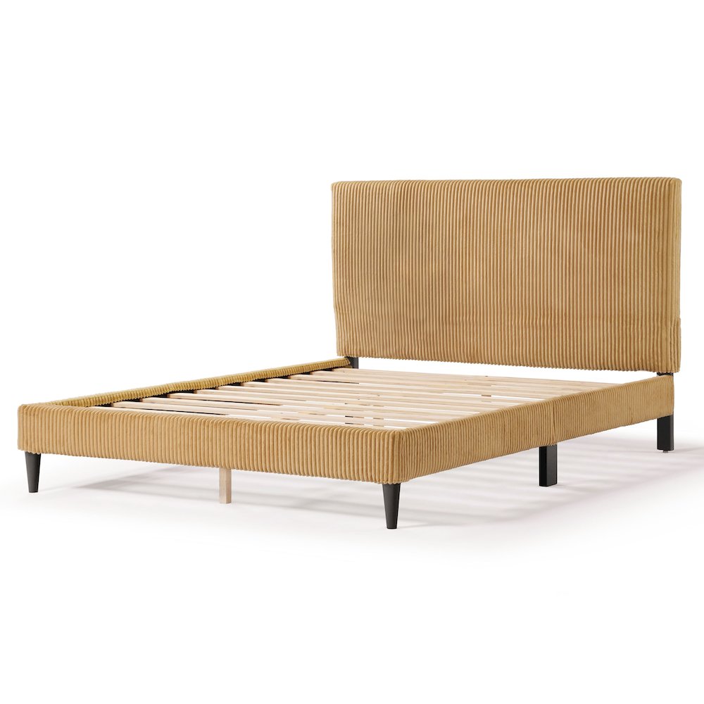 Furniture of America Turnney Upholstered Bed. Picture 1