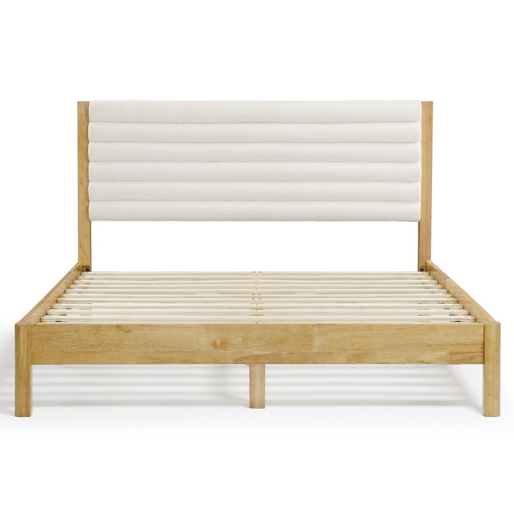 Furniture of America Mansta Bed with Upholstered Headboard. Picture 2