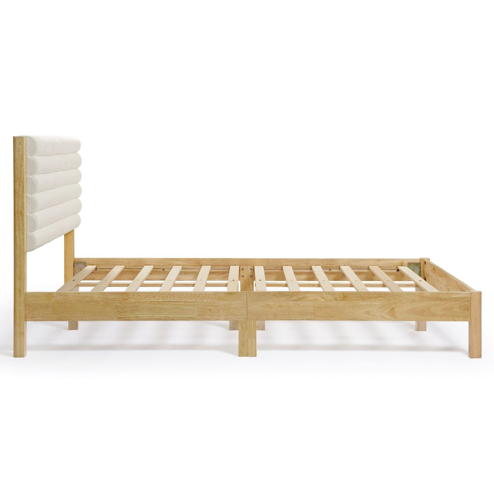 Furniture of America Mansta Bed with Upholstered Headboard. Picture 3