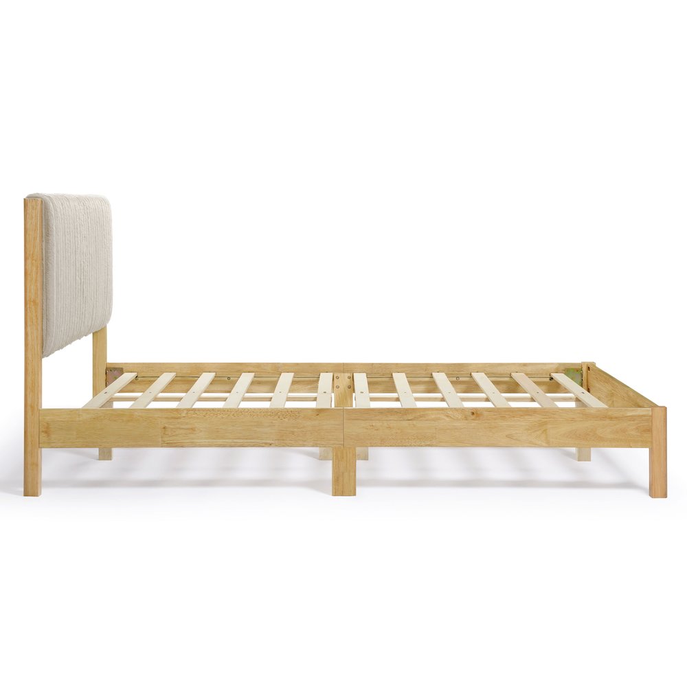 Furniture of America Dens Bed with Upholstered Headboard. Picture 3