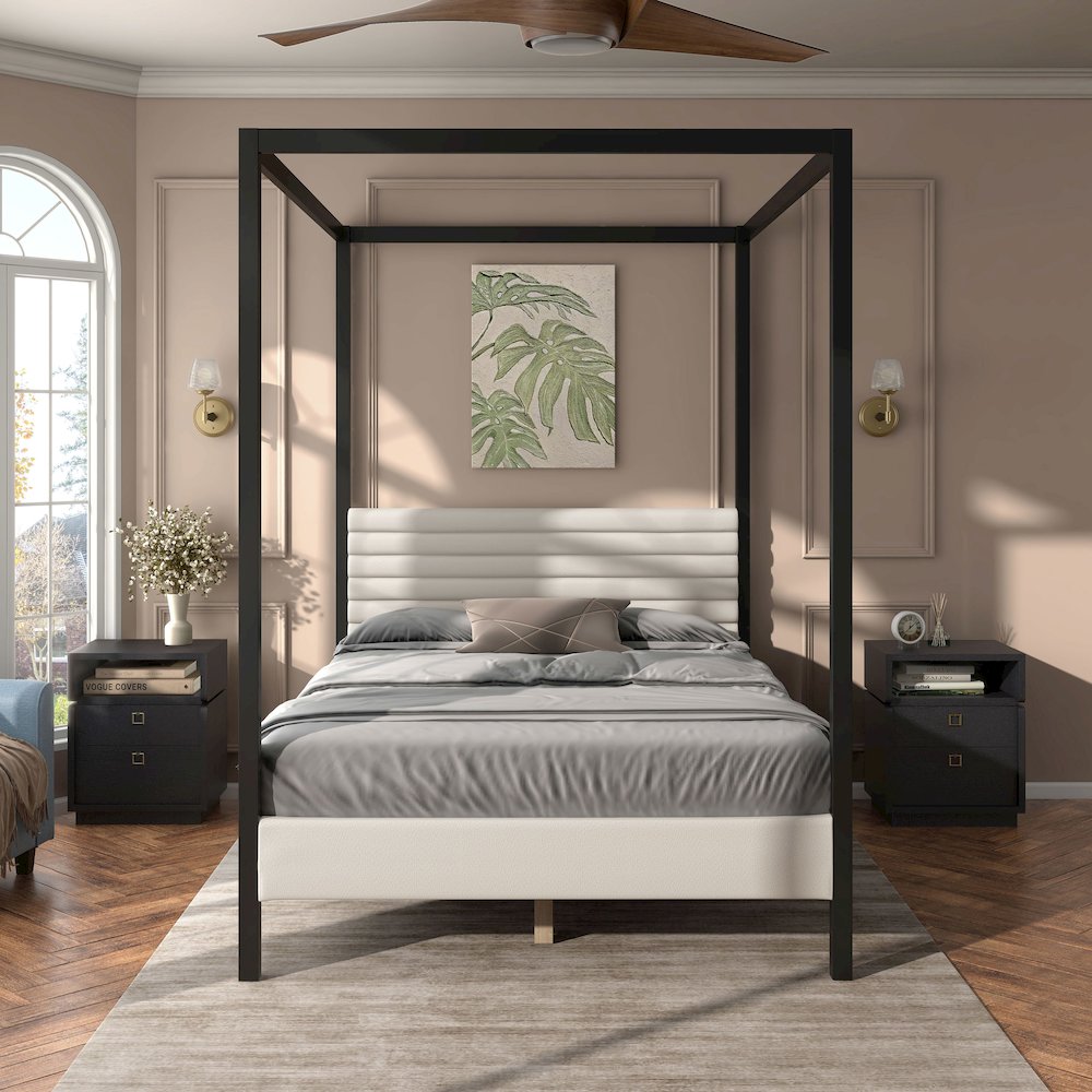 Furniture of America Provane Canopy Bed. Picture 5