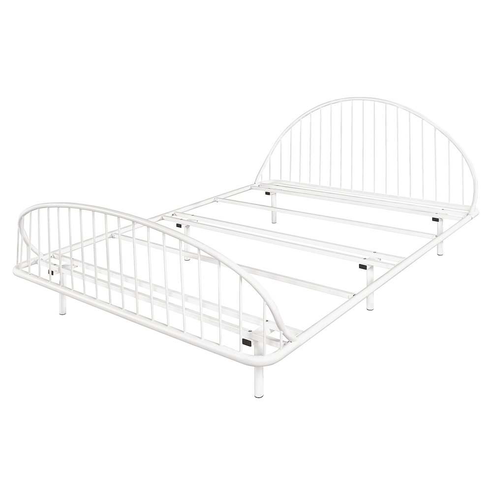 Furniture of America Actine Metal Bed. Picture 1
