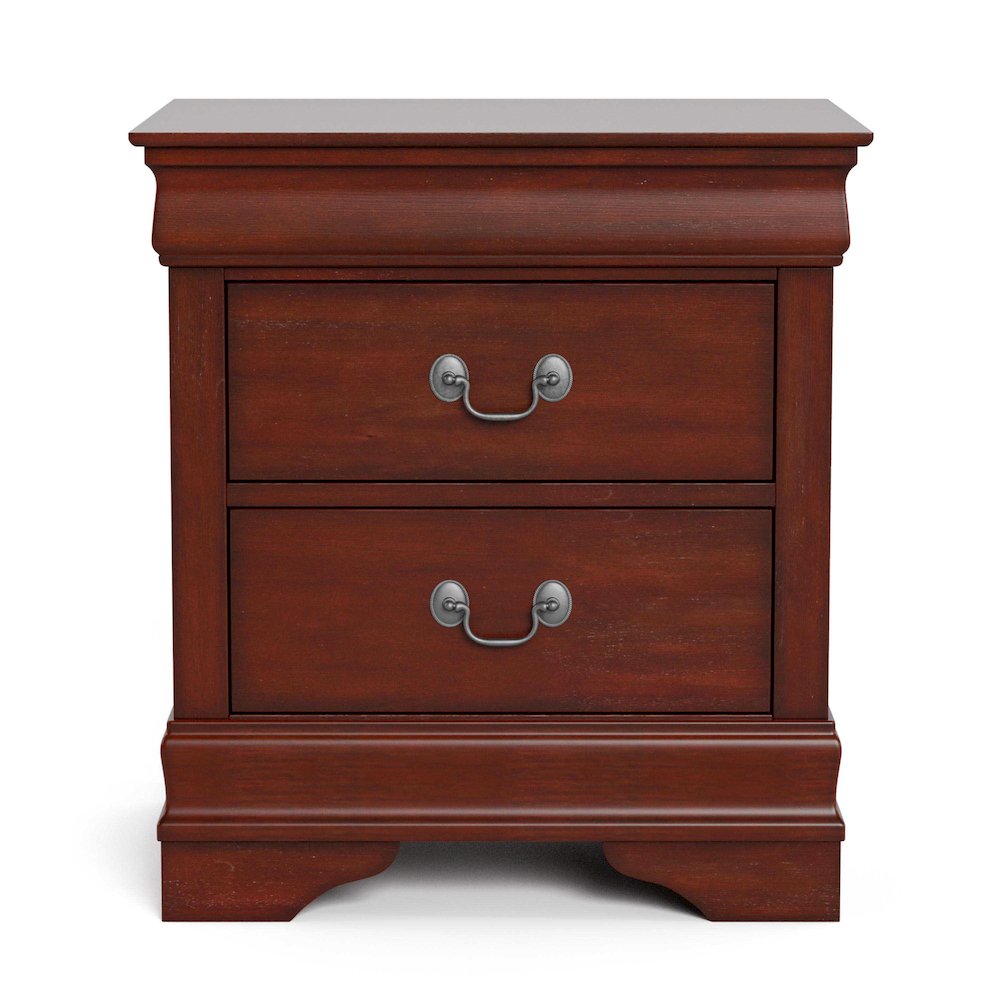 Arabella Wood 2-Drawer Nightstands (Set of 2). Picture 2