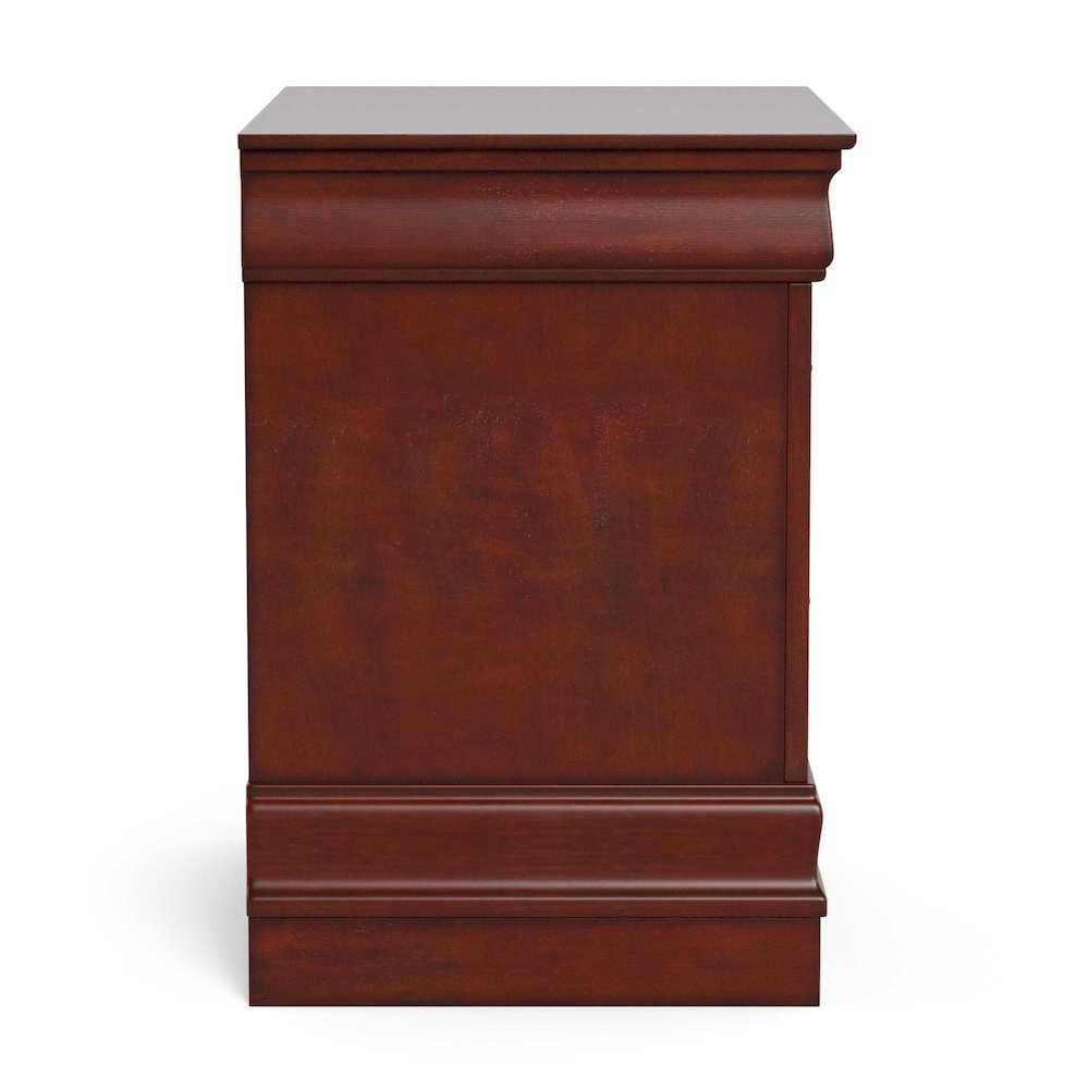 Arabella Wood 2-Drawer Nightstands (Set of 2). Picture 3
