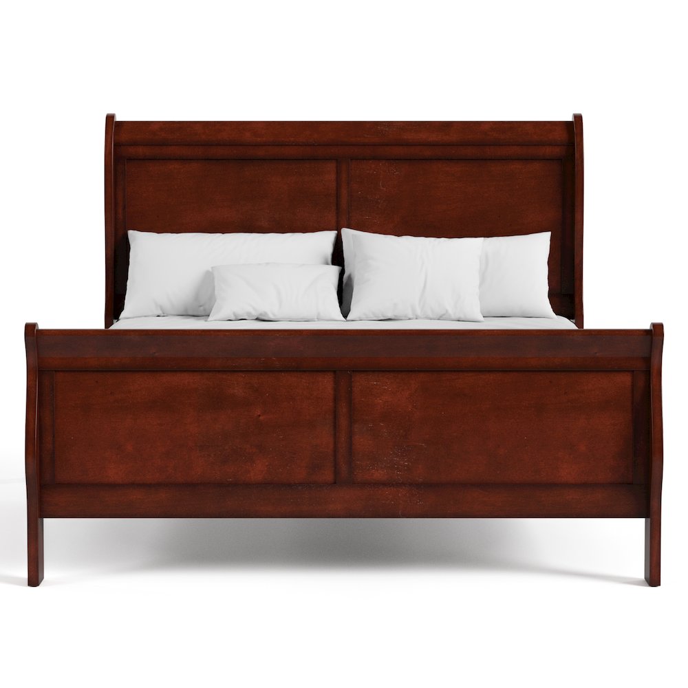 Furniture of America Henceford Sleigh Bed. Picture 2