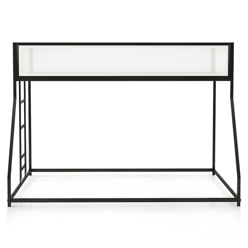 Furniture of America Eugen Iron Twin over Full Bunk Bed in Black. Picture 2