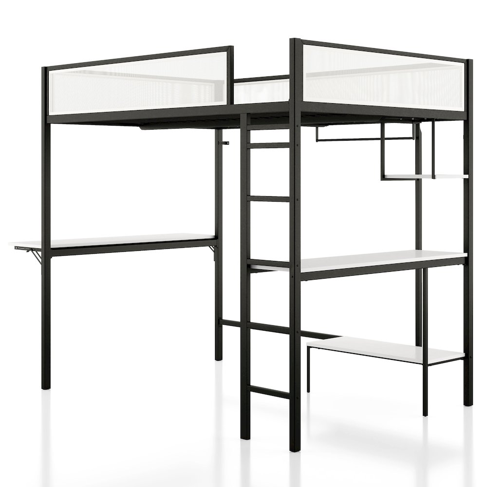 Furniture of America Nadine Loft Bunk Bed. Picture 1