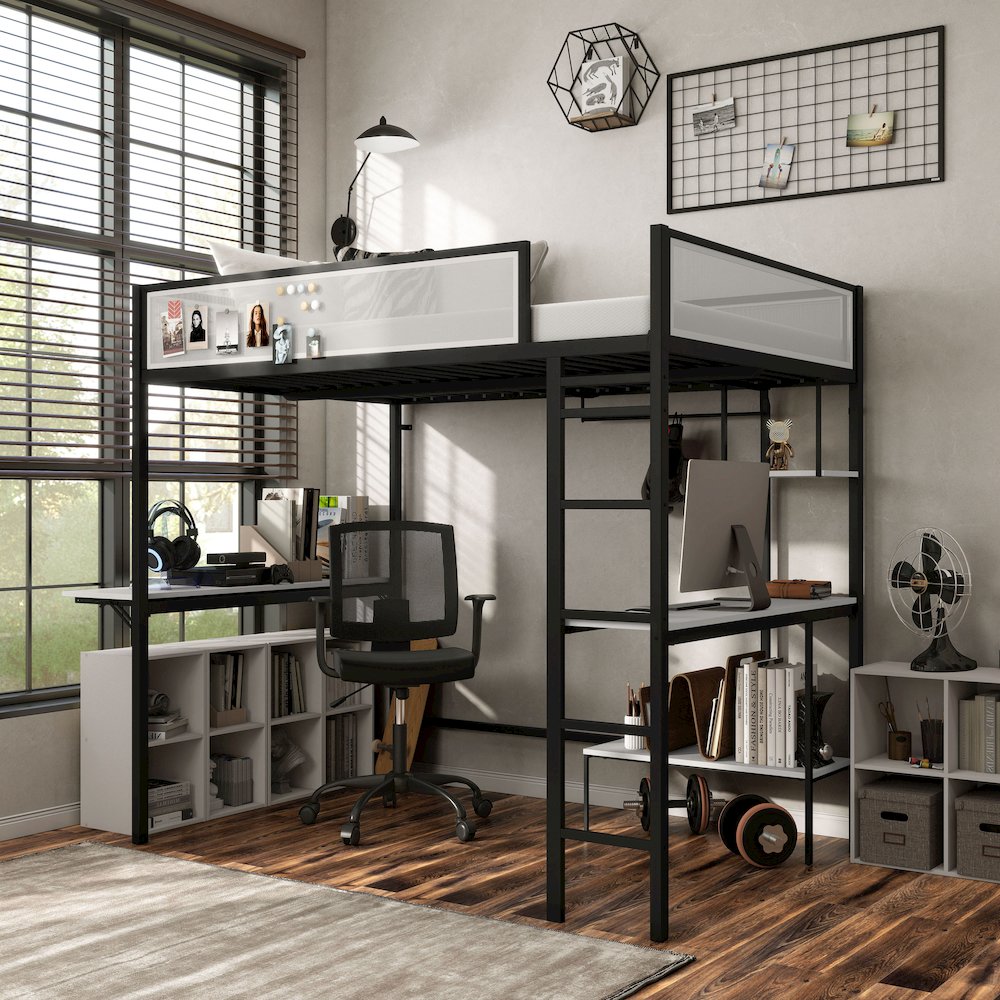 Furniture of America Nadine Loft Bunk Bed. Picture 4