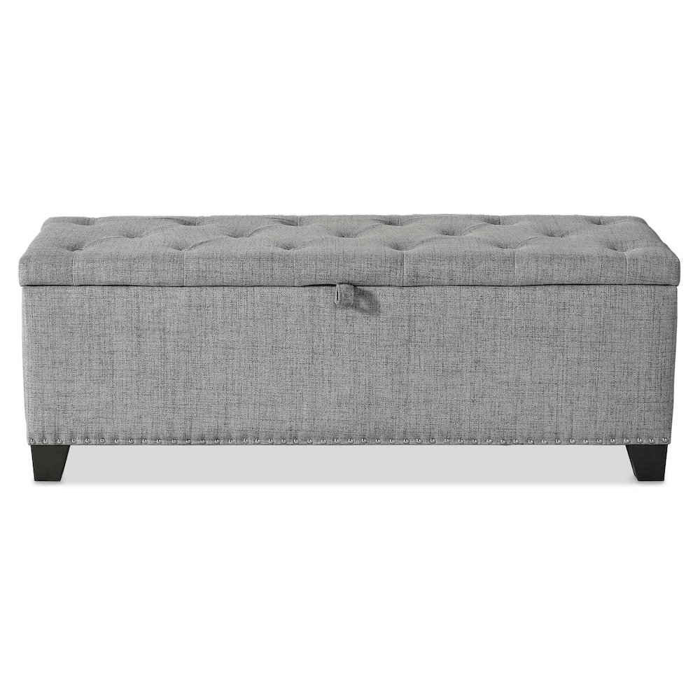Furniture of America Ullan Storage Bench. Picture 2