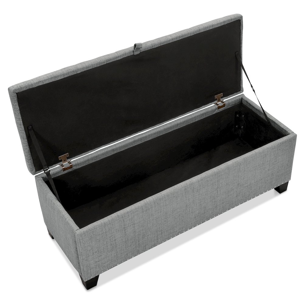 Furniture of America Ullan Storage Bench. Picture 3