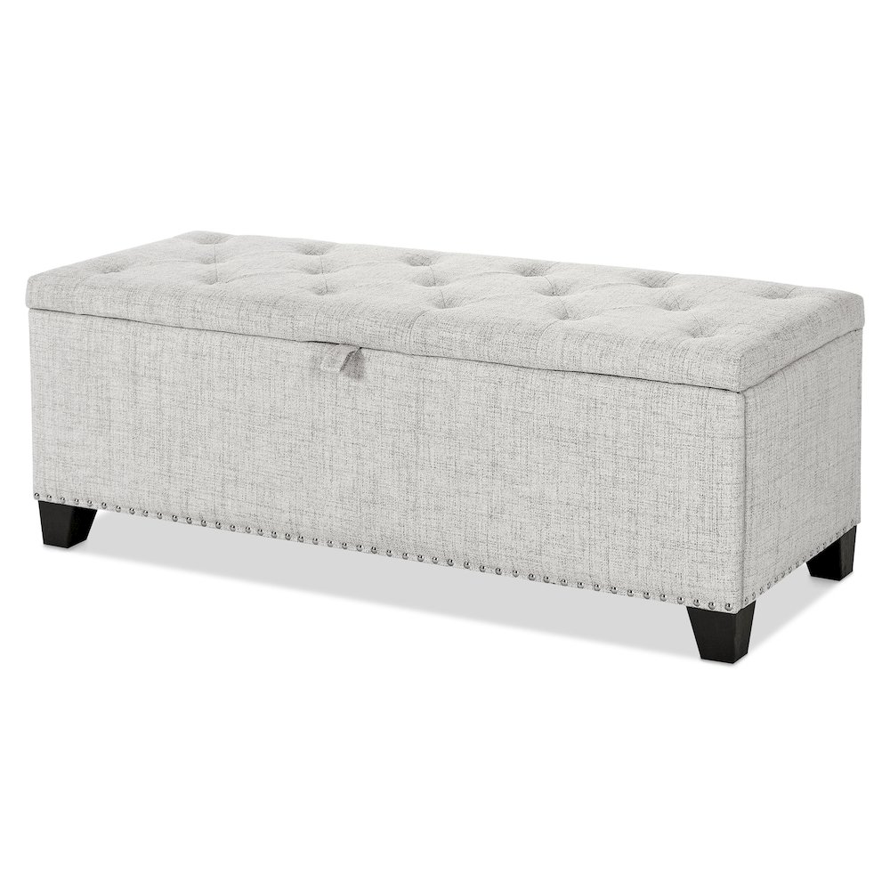 Furniture of America Ullan Storage Bench. Picture 1