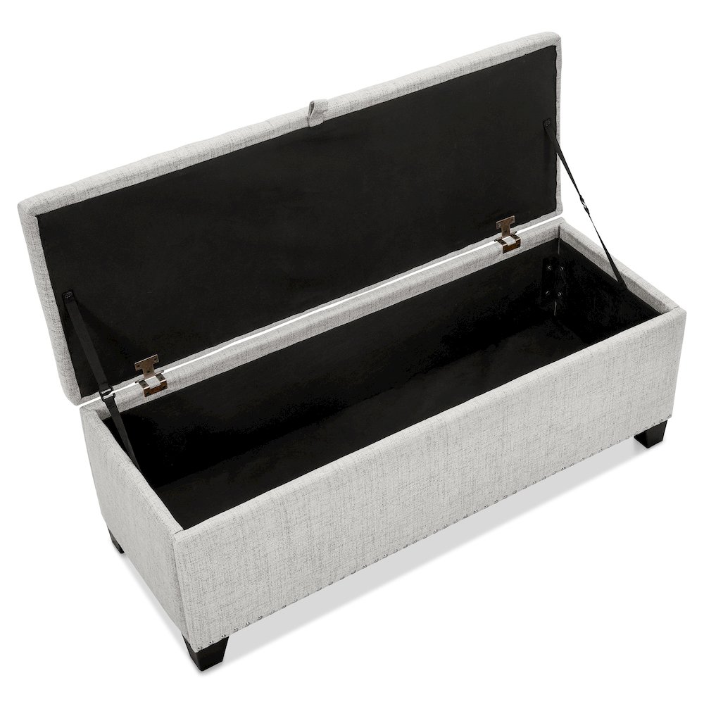 Furniture of America Ullan Storage Bench. Picture 3