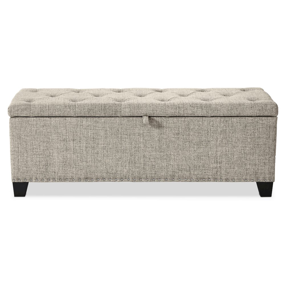 Furniture of America Ullan Storage Bench. Picture 2