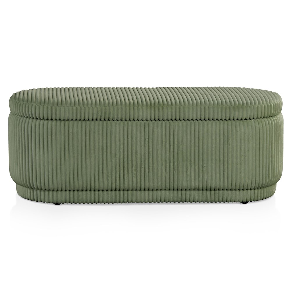 Furniture of America Lemmin Storage Bench. Picture 2