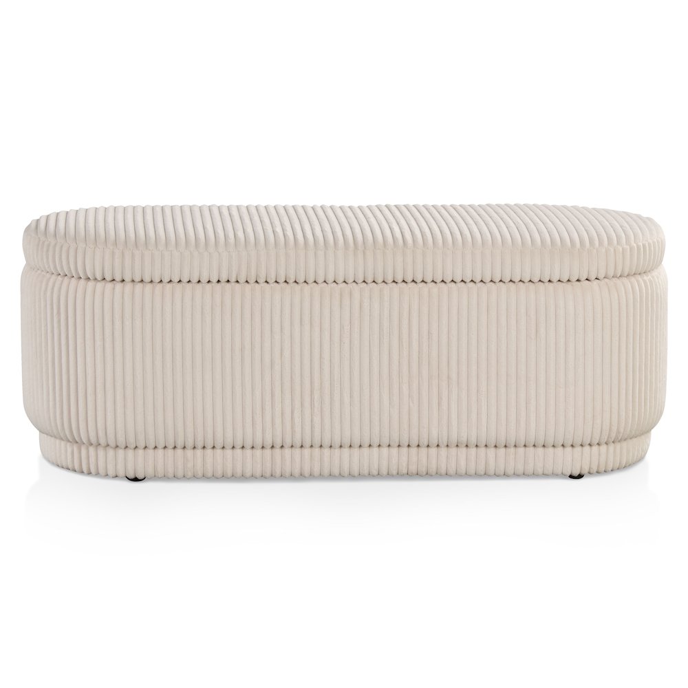 Furniture of America Lemmin Storage Bench. Picture 2