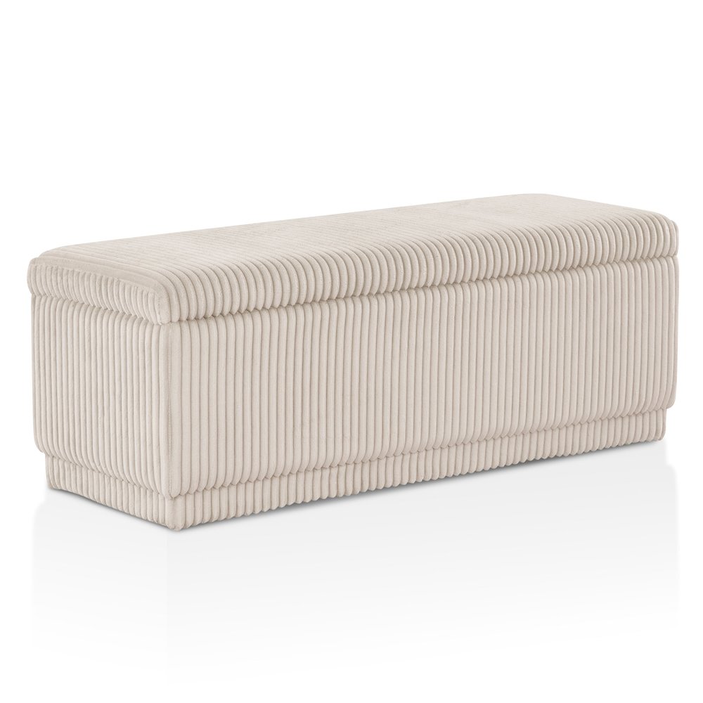 Furniture of America Madin Storage Bench. Picture 1