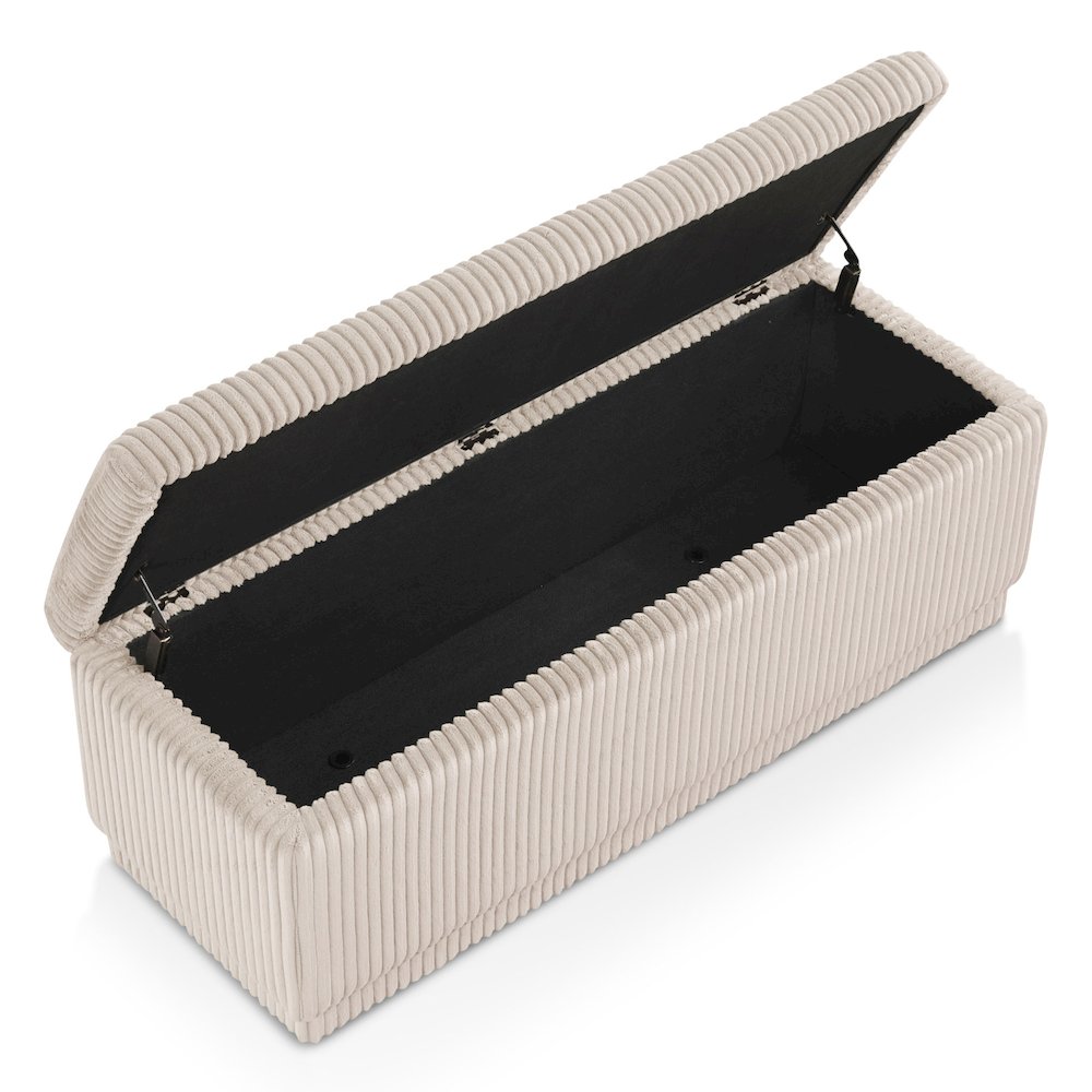 Furniture of America Madin Storage Bench. Picture 3