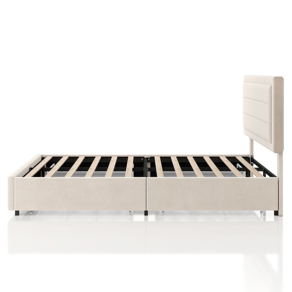 Furniture of America Ranney Bed with Side Storage. Picture 2