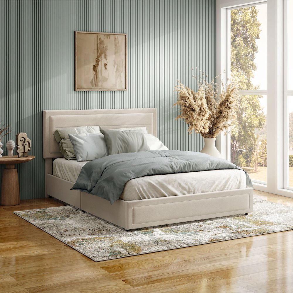 Furniture of America Ranney Bed with Side Storage. Picture 4