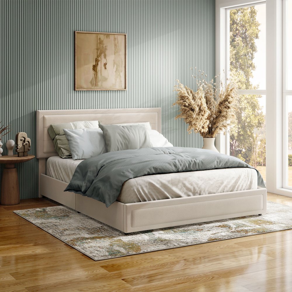 Furniture of America Ranney Bed with Side Storage. Picture 4