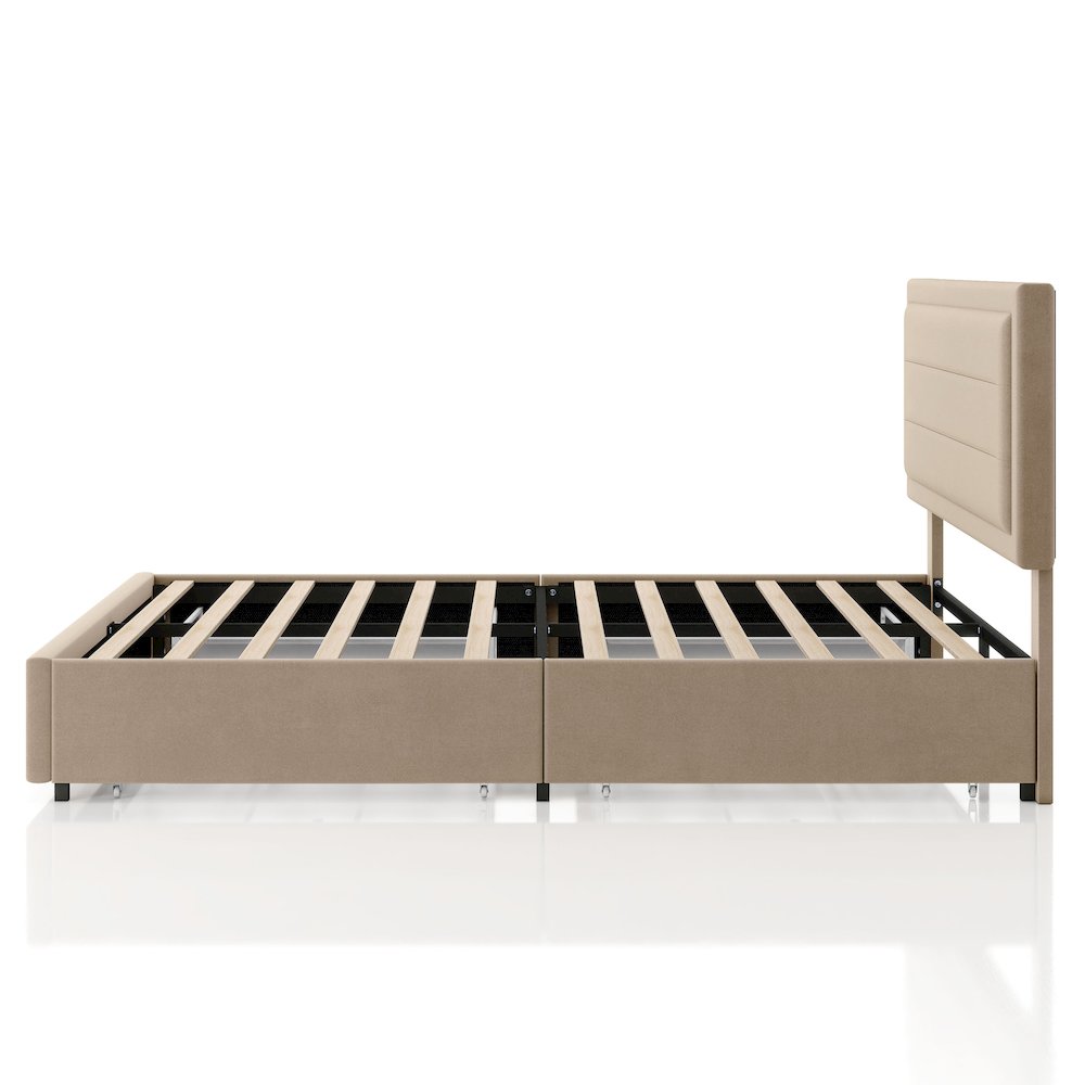 Furniture of America Ranney Bed with Side Storage. Picture 2