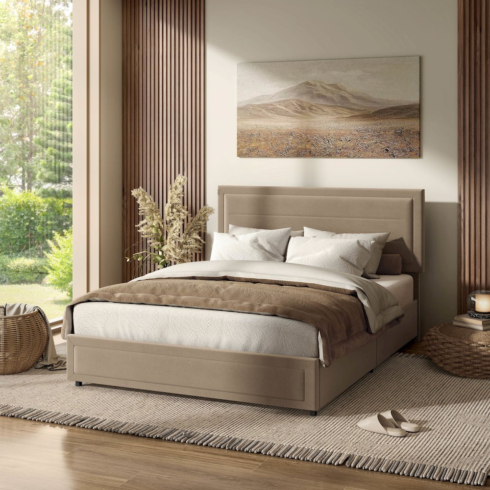 Furniture of America Ranney Bed with Side Storage. Picture 4