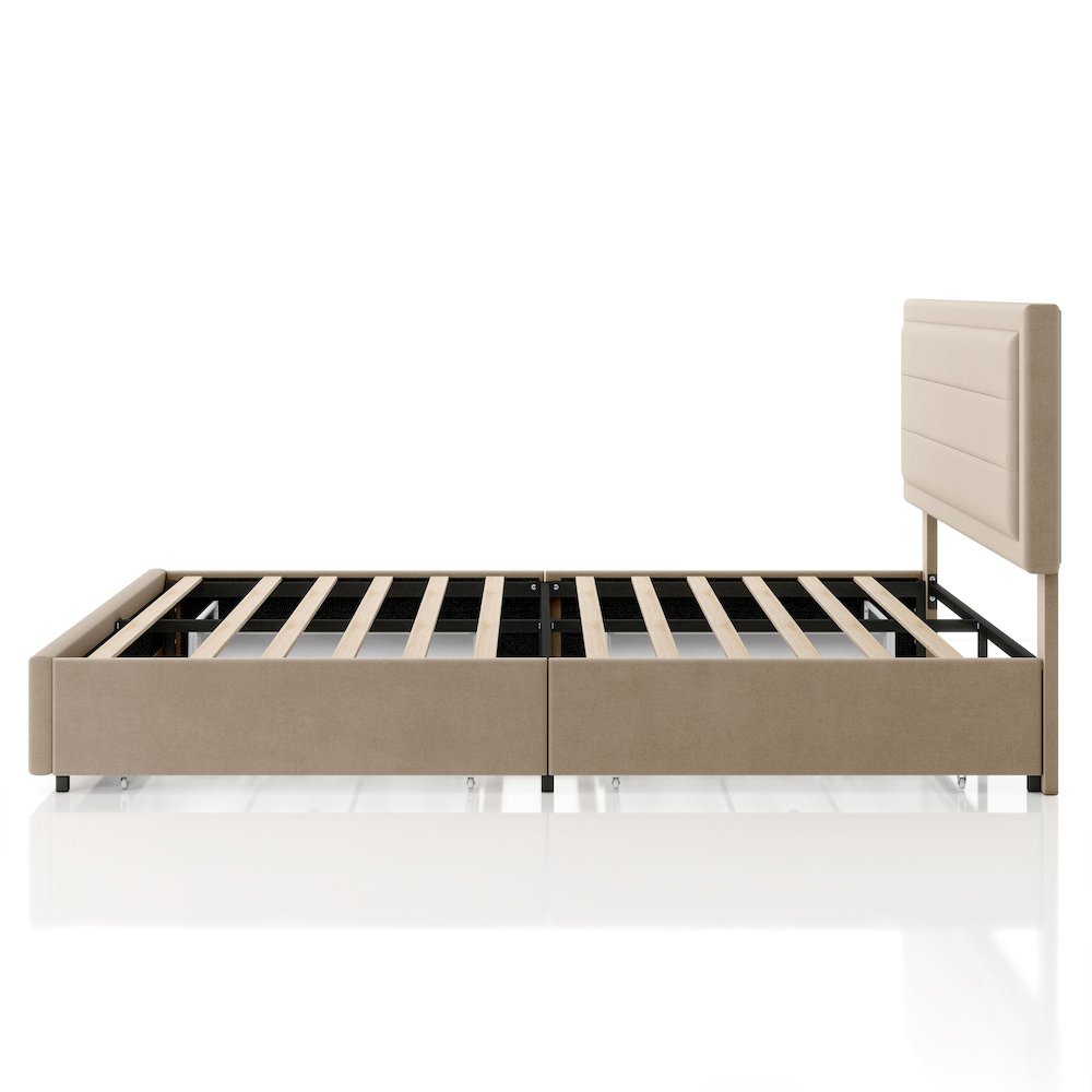 Furniture of America Ranney Bed with Side Storage. Picture 2