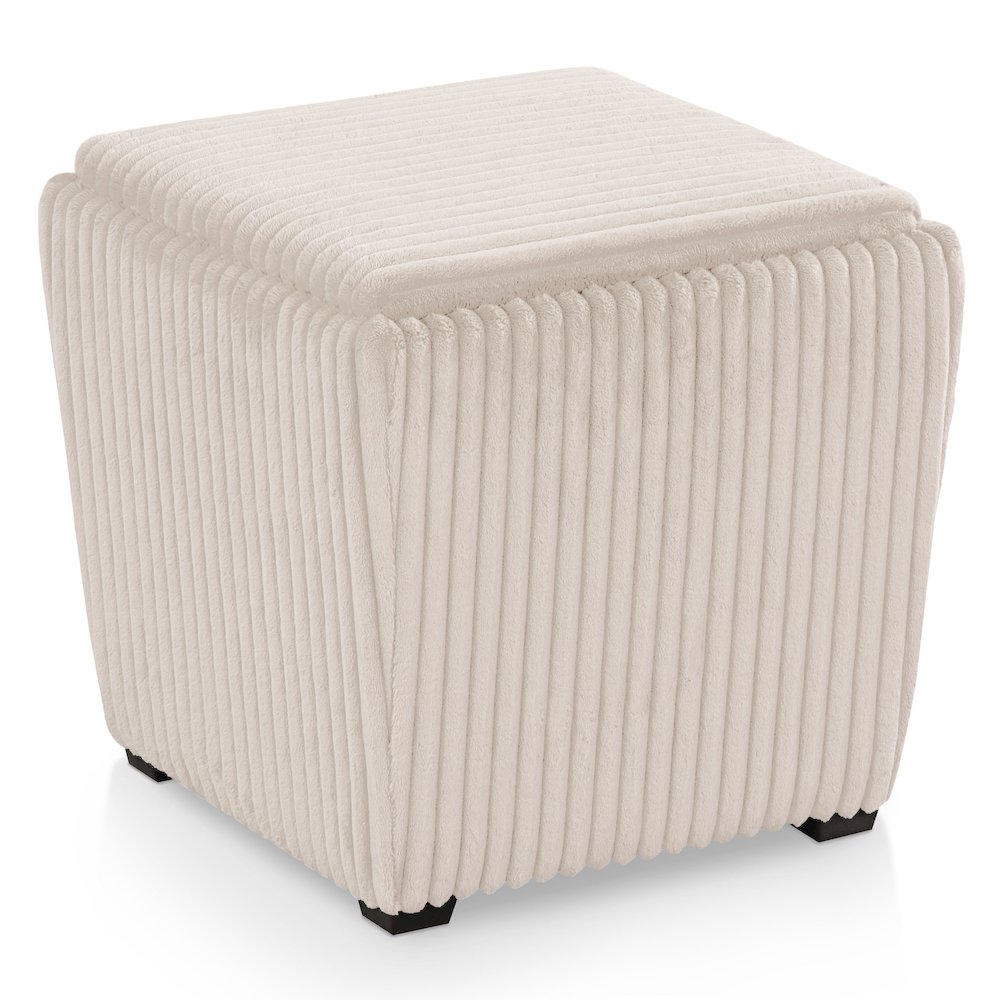 Furniture of America Danter Ottoman with Flip Top Tray. Picture 1