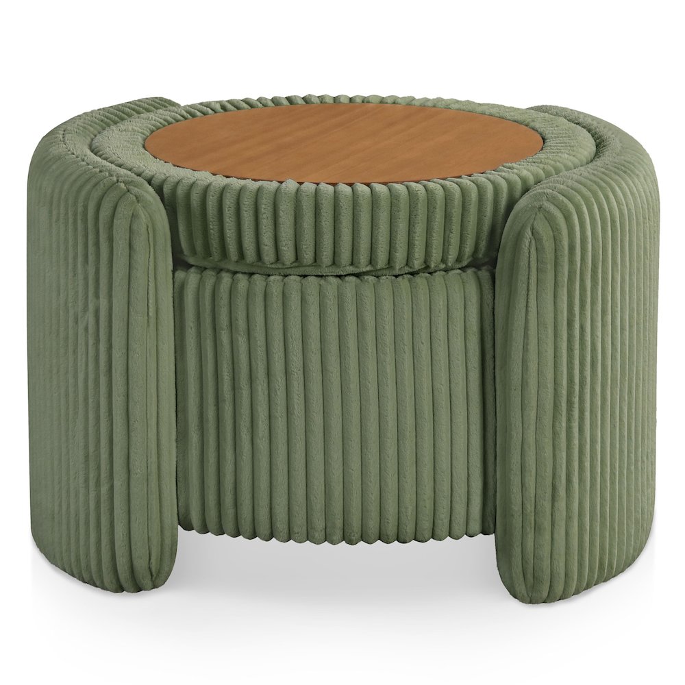 Furniture of America Venner Ottoman with Hidden Storage. Picture 2