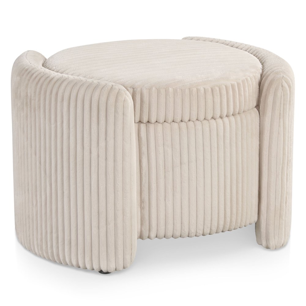 Furniture of America Venner Ottoman with Hidden Storage. Picture 1