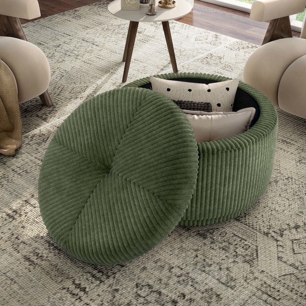 Furniture of America Curran Storage Ottoman. Picture 5