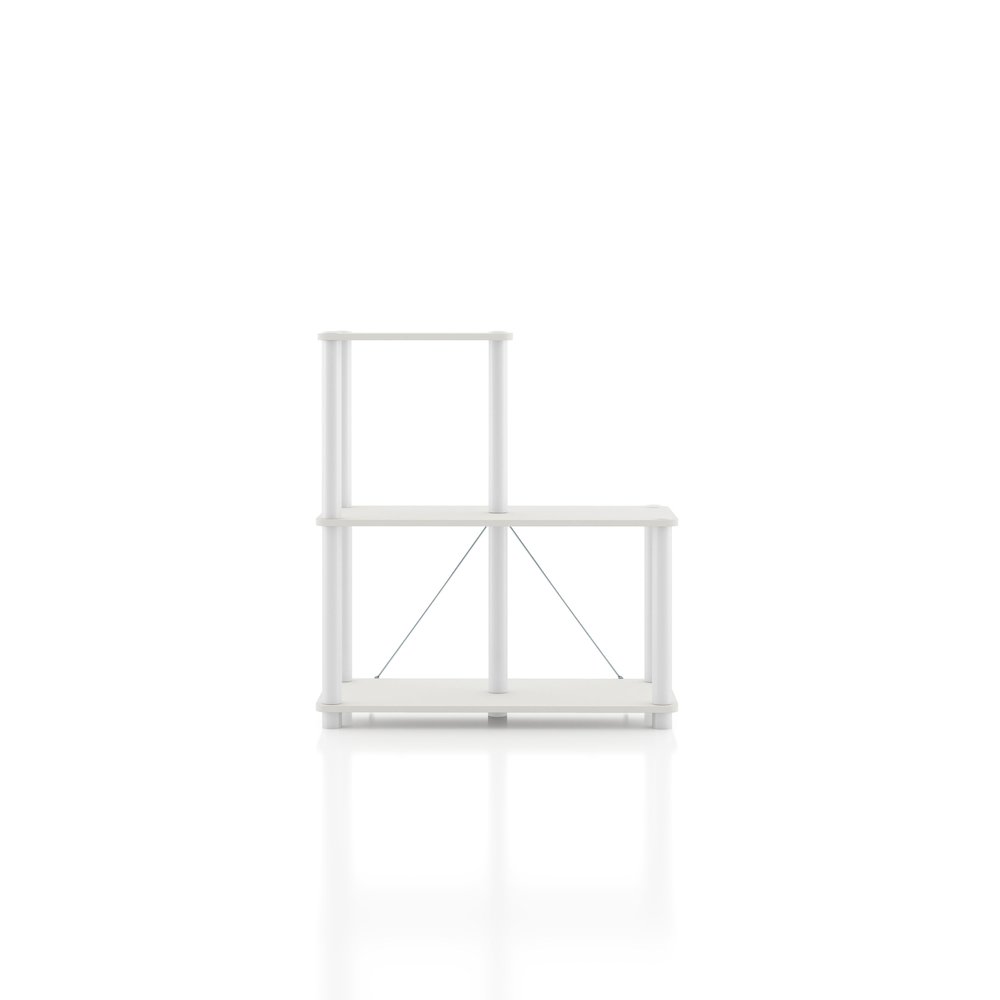 Seni 3-Cube Shelves Wood Open Bookcase. Picture 2