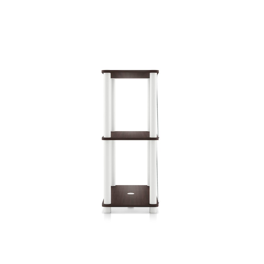 Seni 3-Tier 27-Inch Shelves Wood Open Bookcase. Picture 3