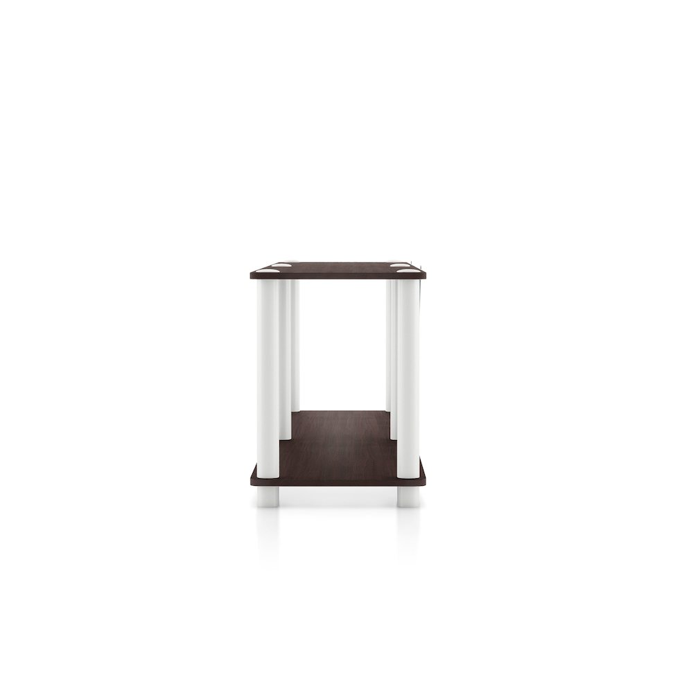 Seni 2-Tier 47-Inch Shelves Wood Open Bookcase. Picture 3
