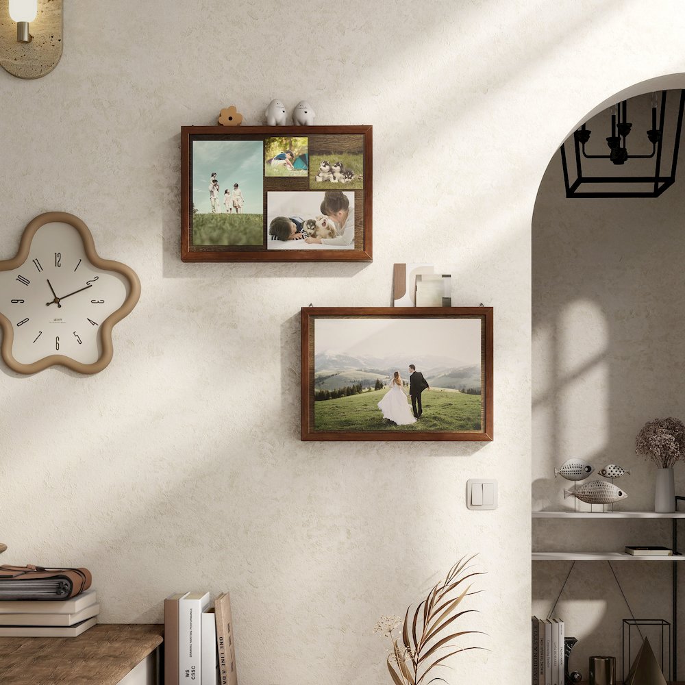Roan 20-inch Hidden Storage Cabinet with Photo Frame. Picture 5