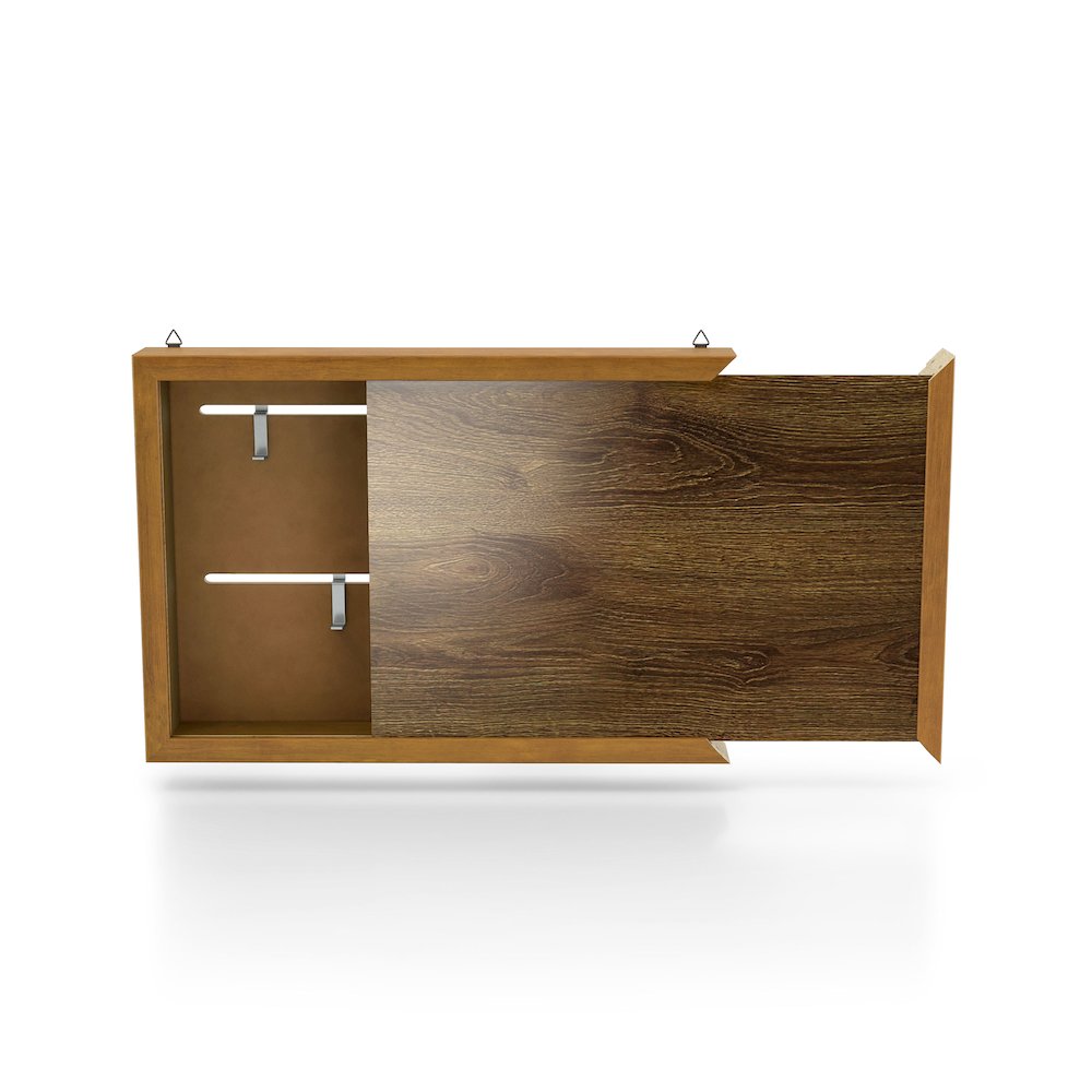 Roan 20-inch Hidden Storage Cabinet with Photo Frame. Picture 1