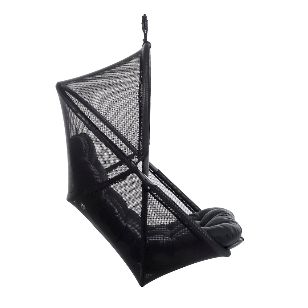 Drift Patio Foldable Porch Swing Chair with Cushion. Picture 3