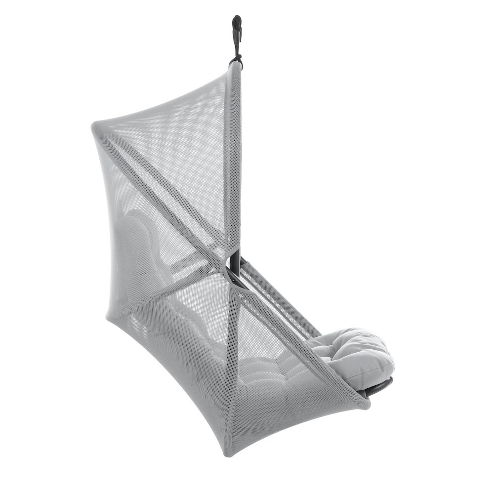 Drift Patio Foldable Porch Swing Chair with Cushion. Picture 3