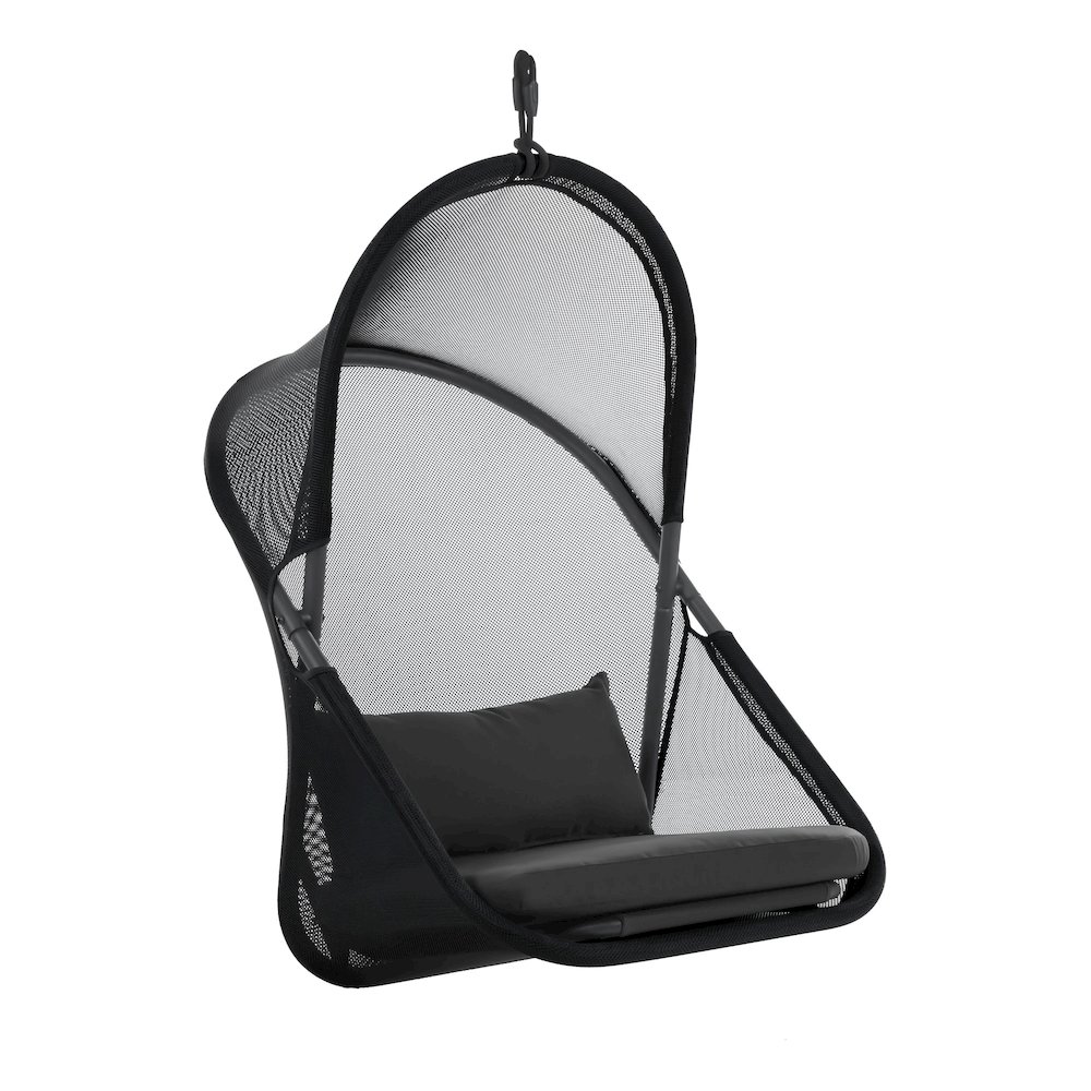 Sway UV-Resistant Foldable Patio Swing Chair with Cushions. Picture 1