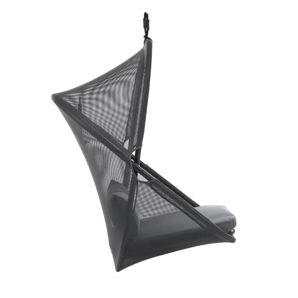 Sway UV-Resistant Foldable Patio Swing Chair with Cushions. Picture 3