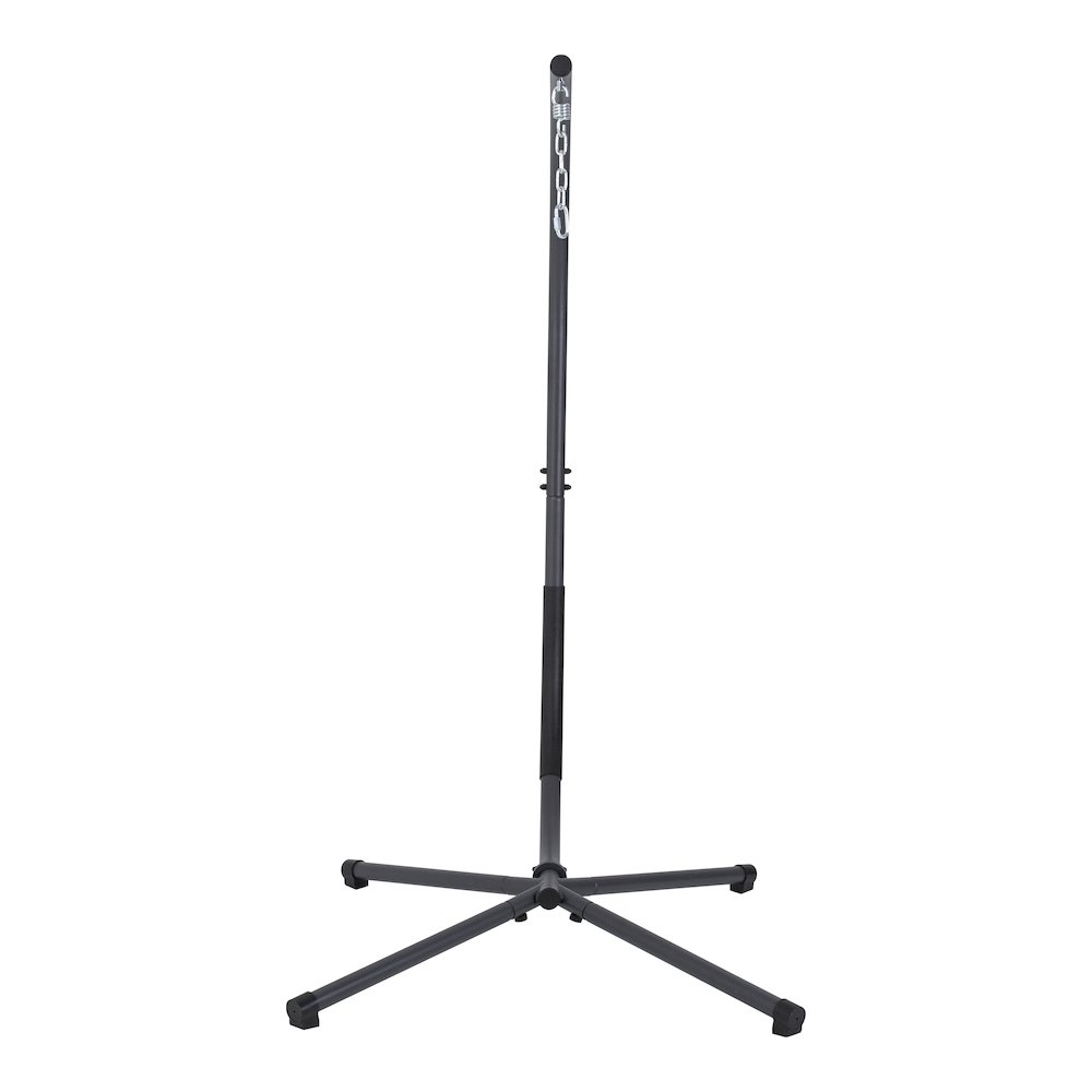 Hem Modern Steel Patio Swing Stand, Black. Picture 3