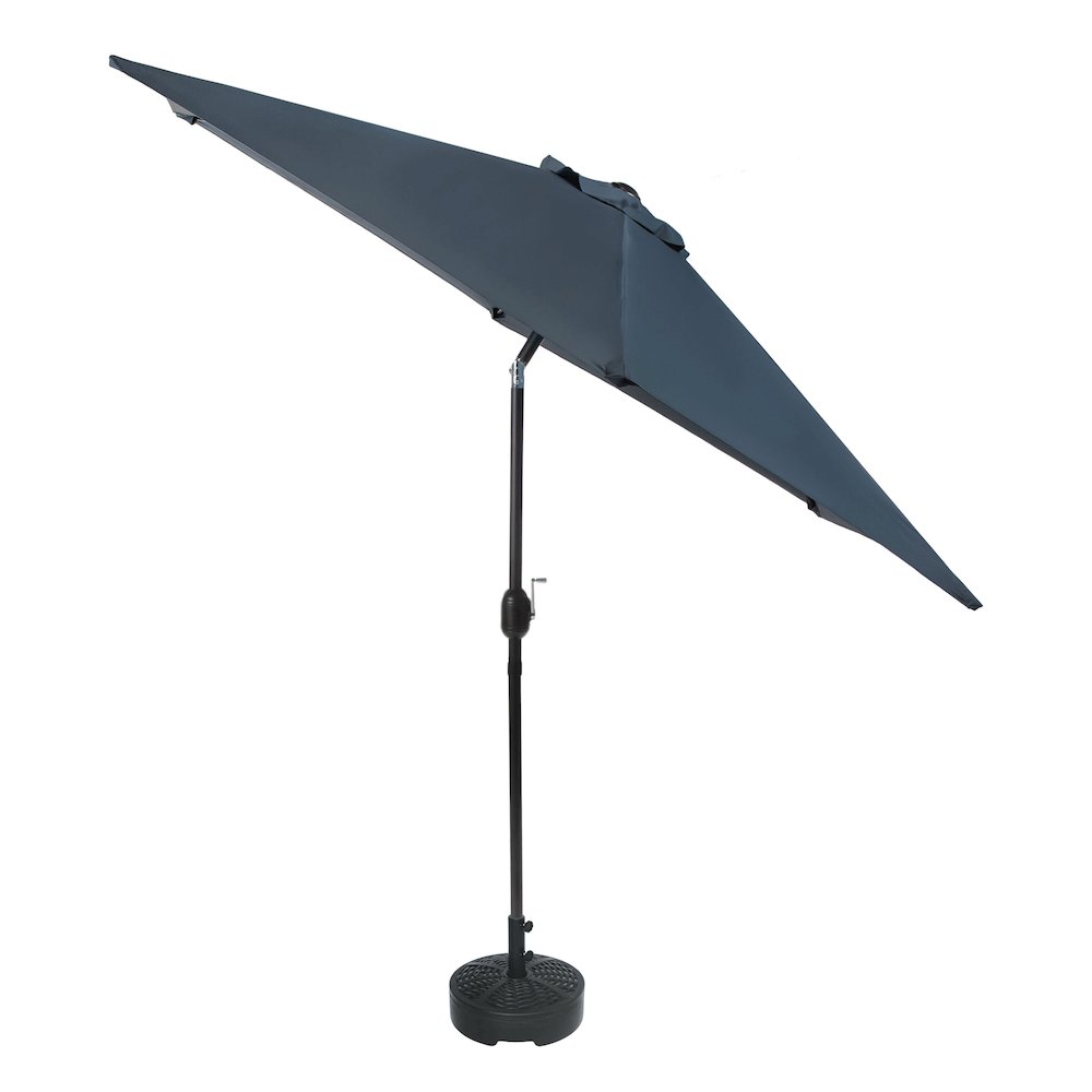 Skua Modern Round Tilting Patio Umbrella with Base Included. Picture 2
