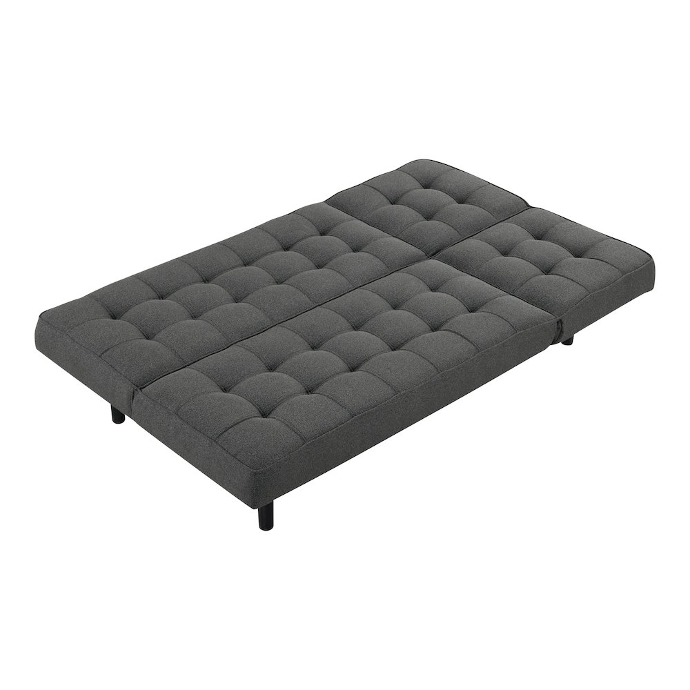 Willen Wood Frame Fabric Futon Sofa Bed. Picture 3
