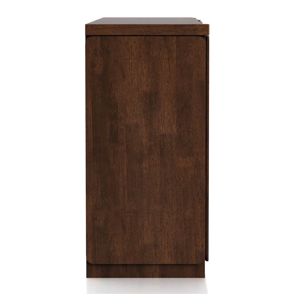 Pascan Rich Walnut Solid Wood Dining Server. Picture 3