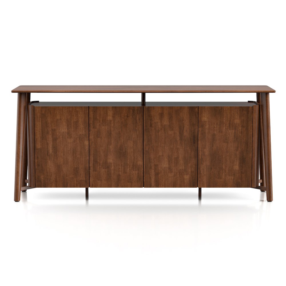 Abigail IV Rich Walnut Solid Wood Dining Server. Picture 2
